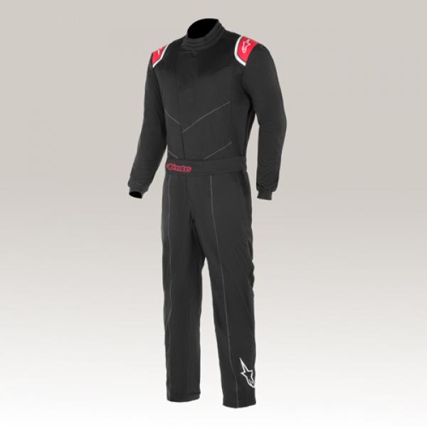 Alpinestars Overall INDOOR | schwarz/rot Gr. XXXL